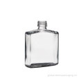 Hip Flasks for Liquor Flat Hip Flask Glass Bottle Manufactory